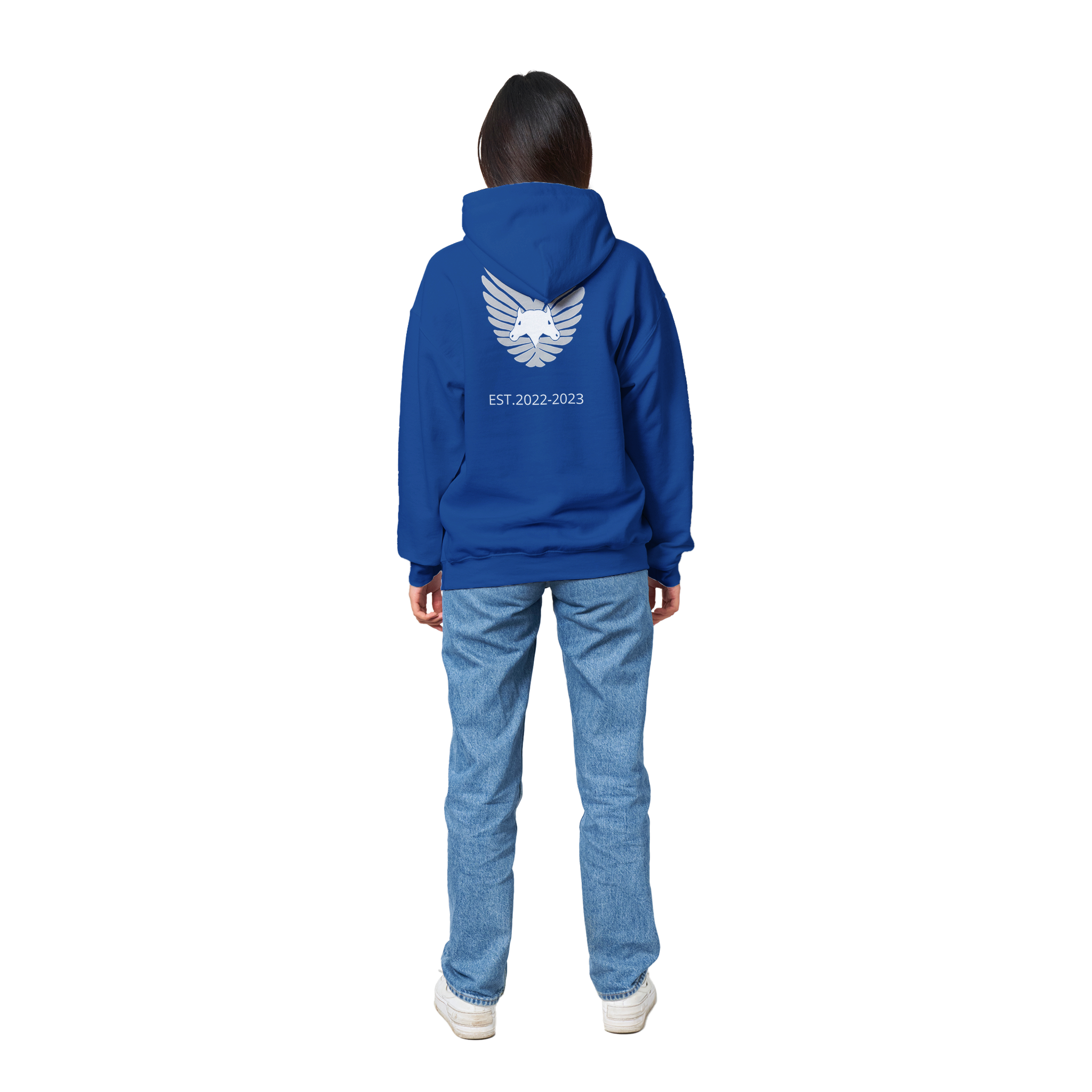 Pegasus Winged hoodie (Regular blue)