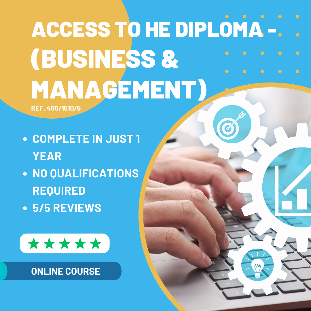 Online Access to Higher Education Diploma (Business & Management) Ref. 400/1510/5