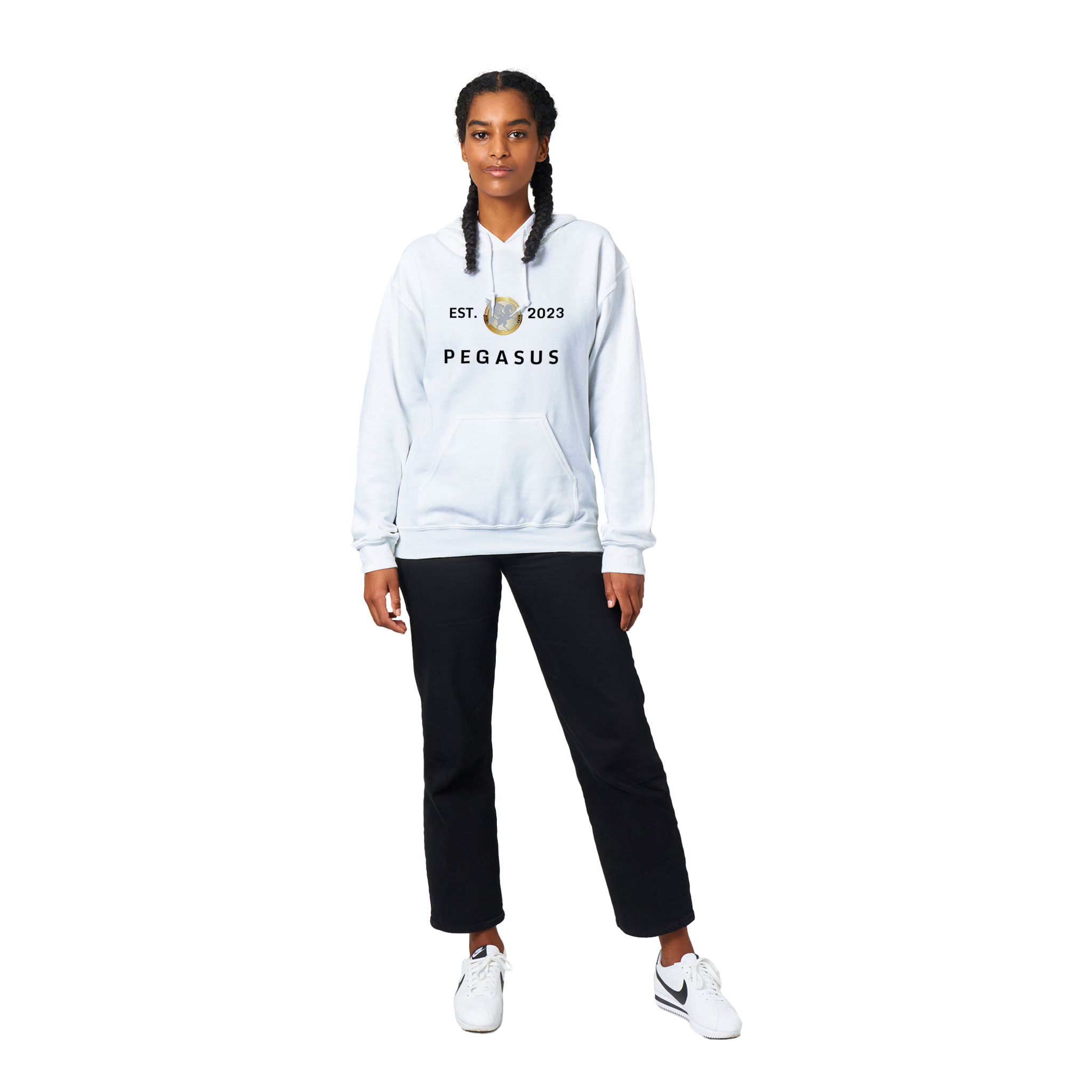 Pegasus Winged hoodie (Exclusive White)