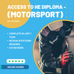 Online Access to Higher Education Diploma (Motorsport) Ref. 400/1206/2