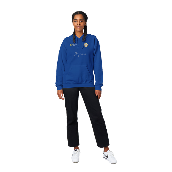 Pegasus Winged hoodie (Regular blue)