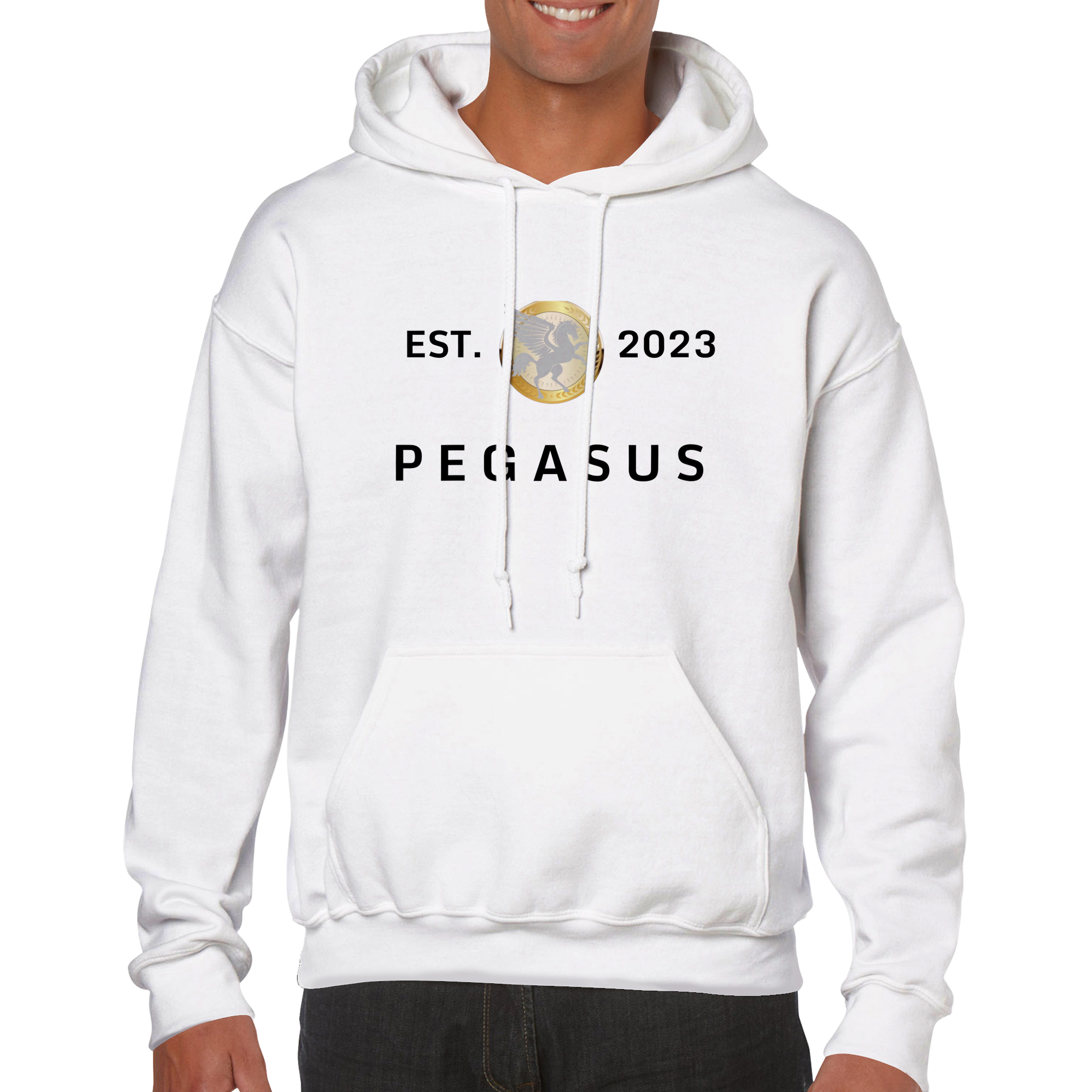Pegasus Winged hoodie (Exclusive White)