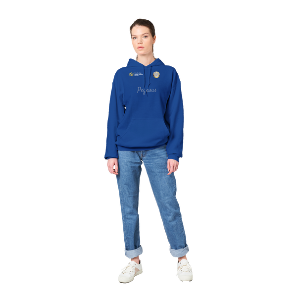 Pegasus Winged hoodie (Regular blue)