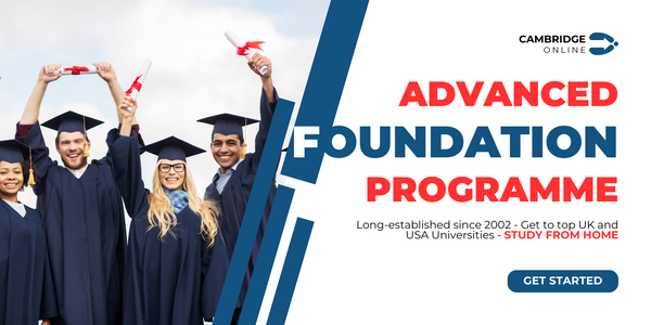 Advanced Foundation Programme - A Level Fasttrack