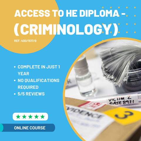 Online Access to Higher Education Diploma (Criminology) Ref. 400/1517/8