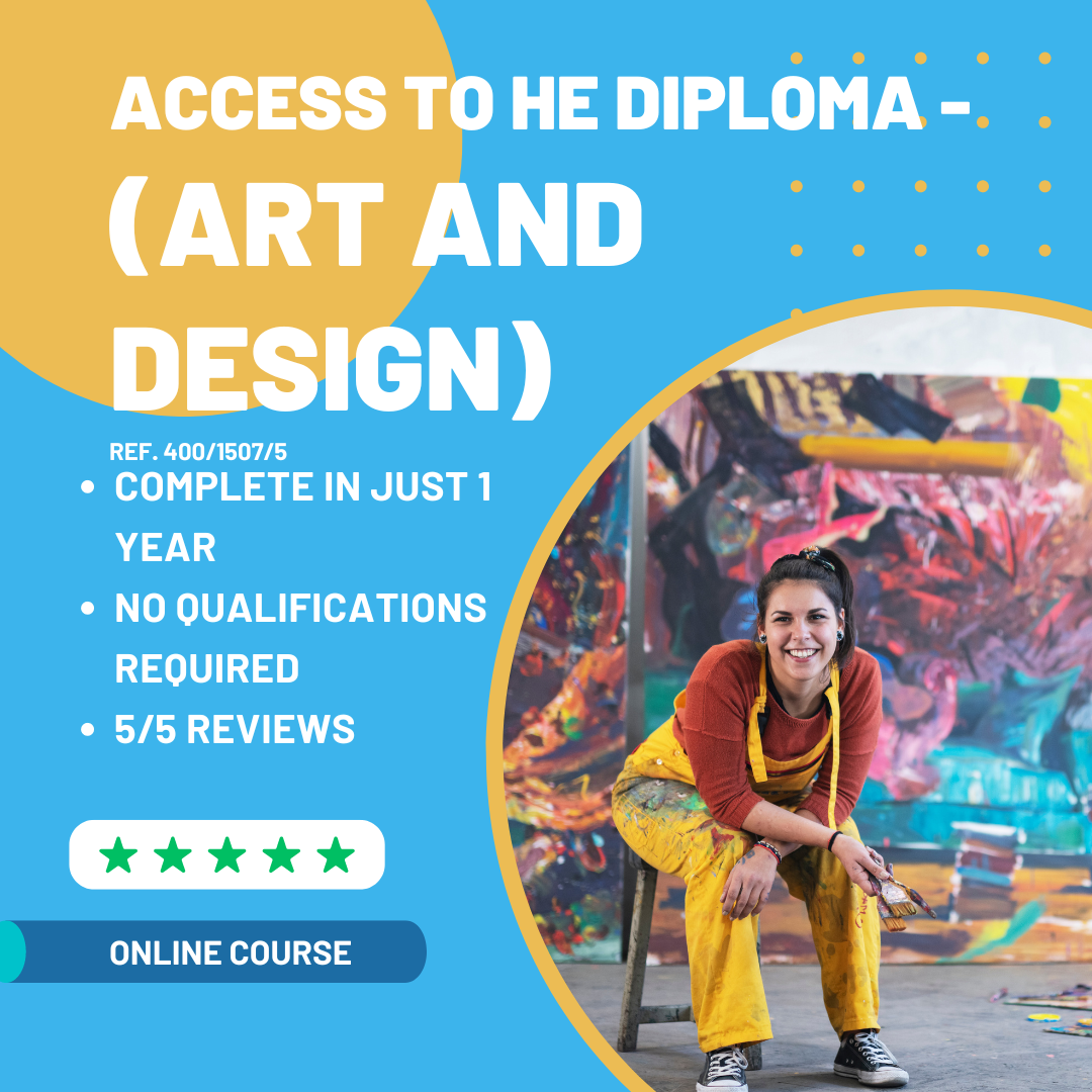 Online Access to Higher Education Diploma (Art and Design) Ref. 400/1507/5