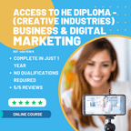 Online Access to Higher Education Diploma (Creative Industries - Business and Digital Marketing) Ref. 400/1516/6
