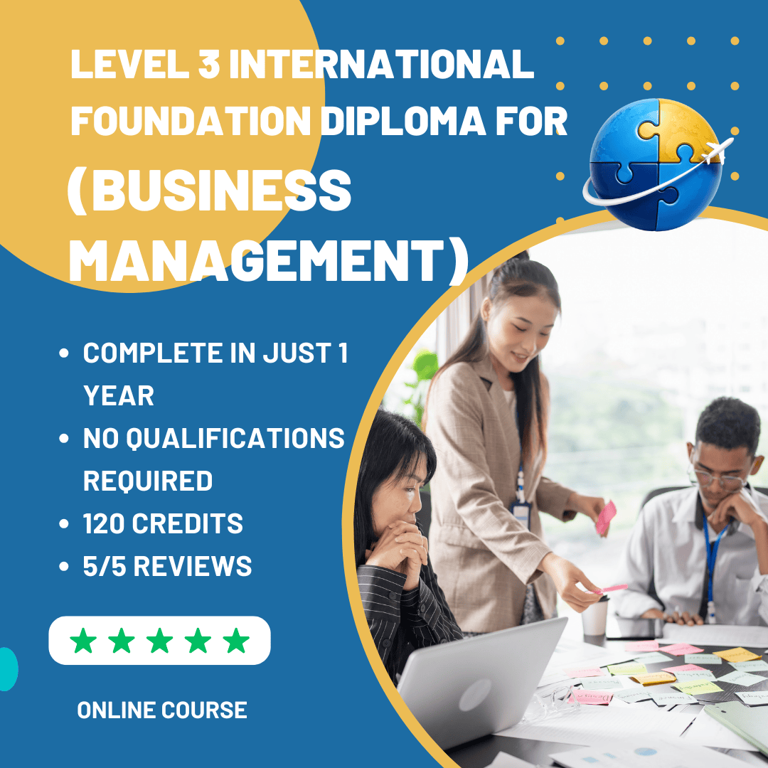 Level 3 International Diploma (Business & Management)