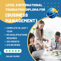 Level 3 International Diploma (Business Management) - 120 Credits