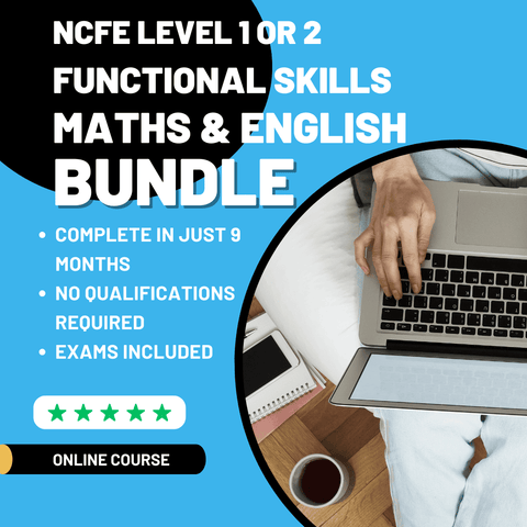 Functional Skills English & Maths Bundle – Level 1 or 2