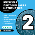 NCFE Level 2 Functional Skills Mathematics – Online Course