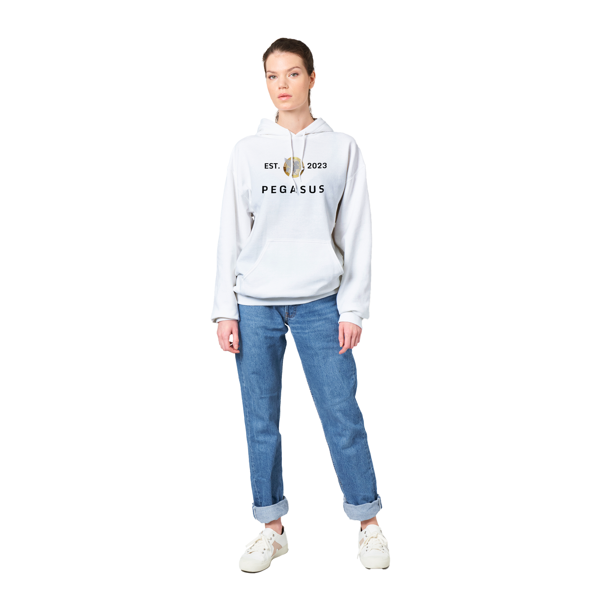 Pegasus Winged hoodie (Exclusive White)