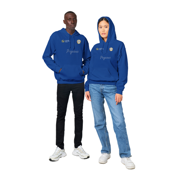 Pegasus Winged hoodie (Regular blue)