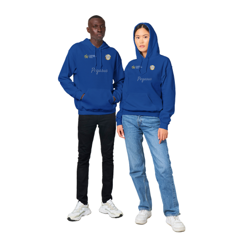 Pegasus Winged hoodie (Regular blue)