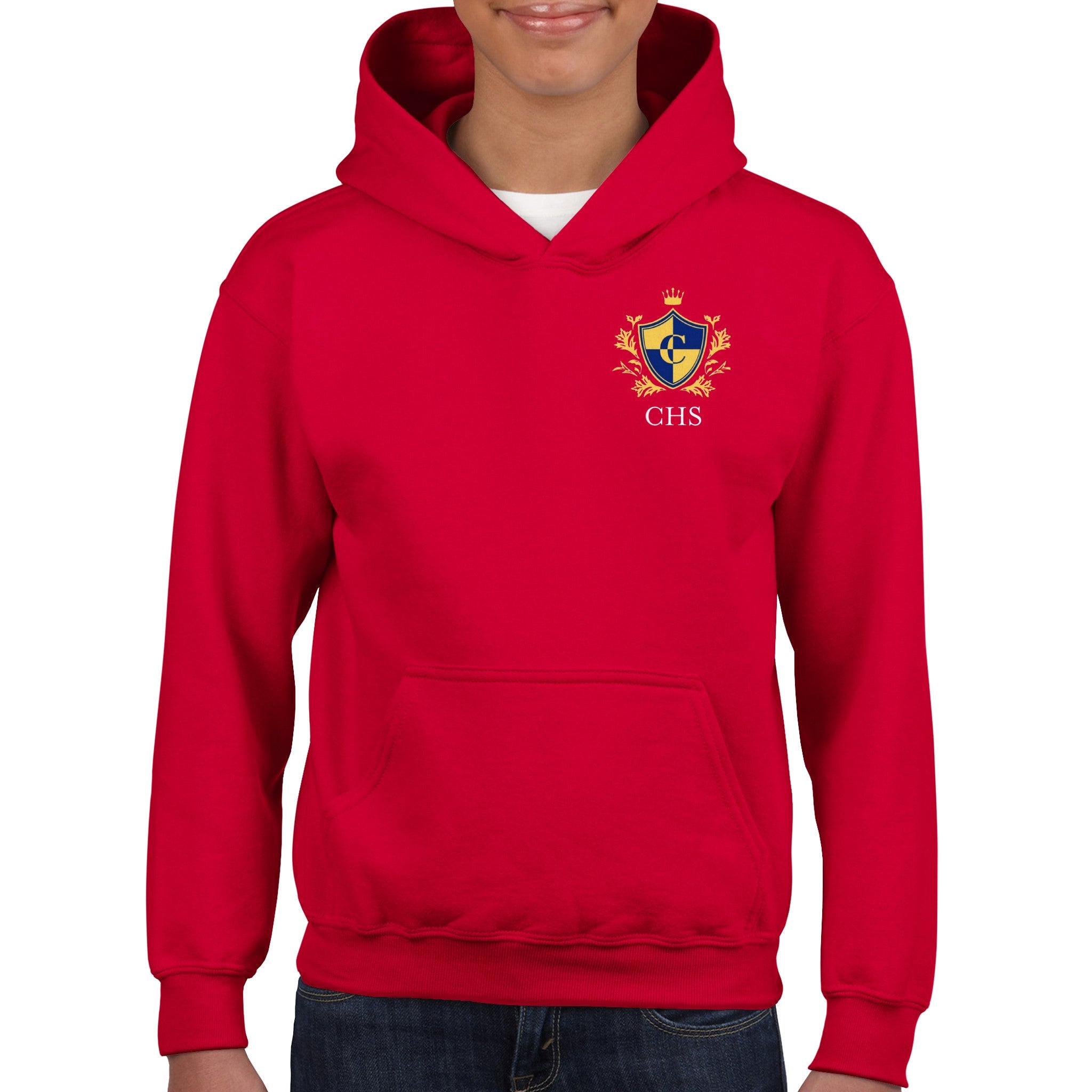 Kids Phoenix Hoodie - Red