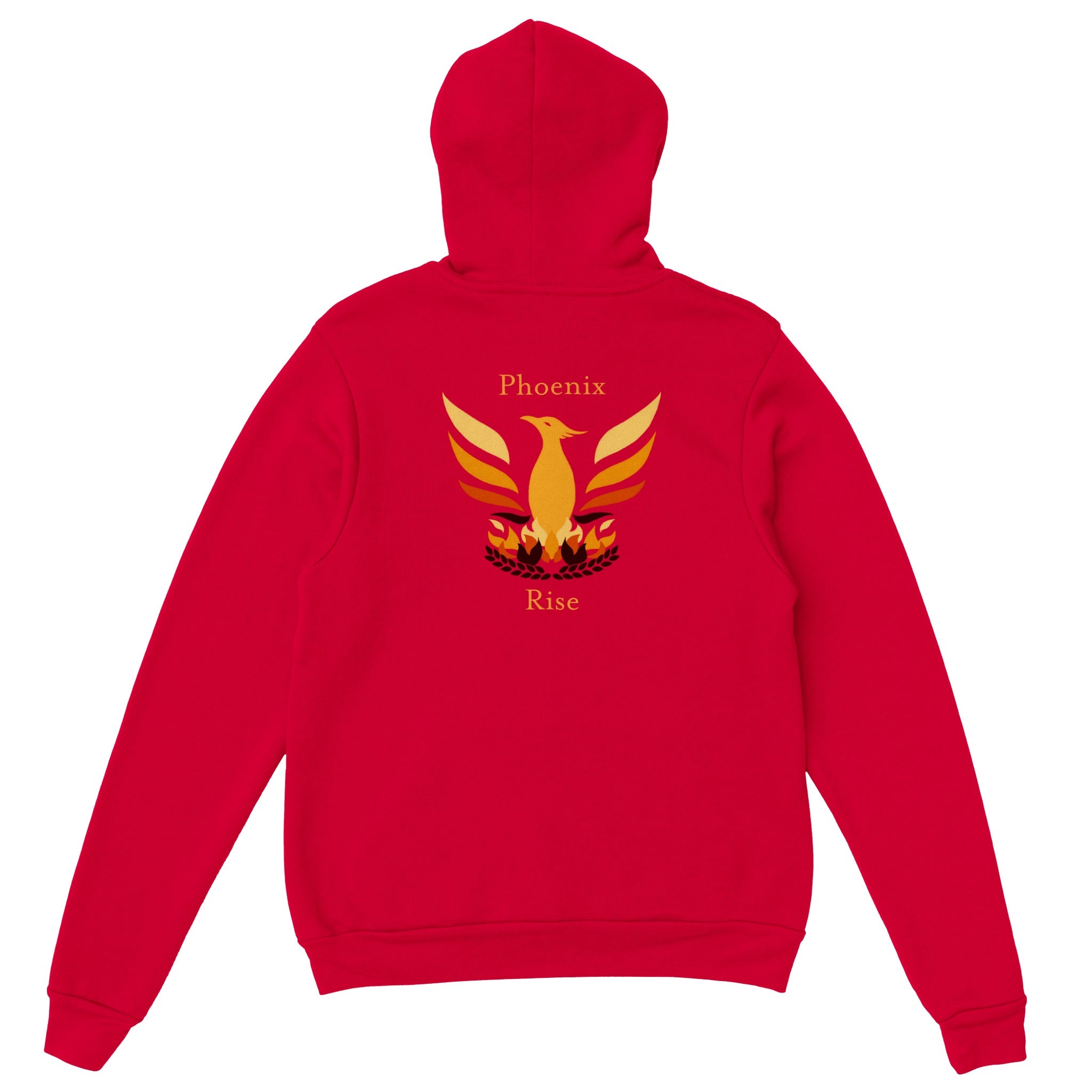 Adult Phoenix Hoodie - Red