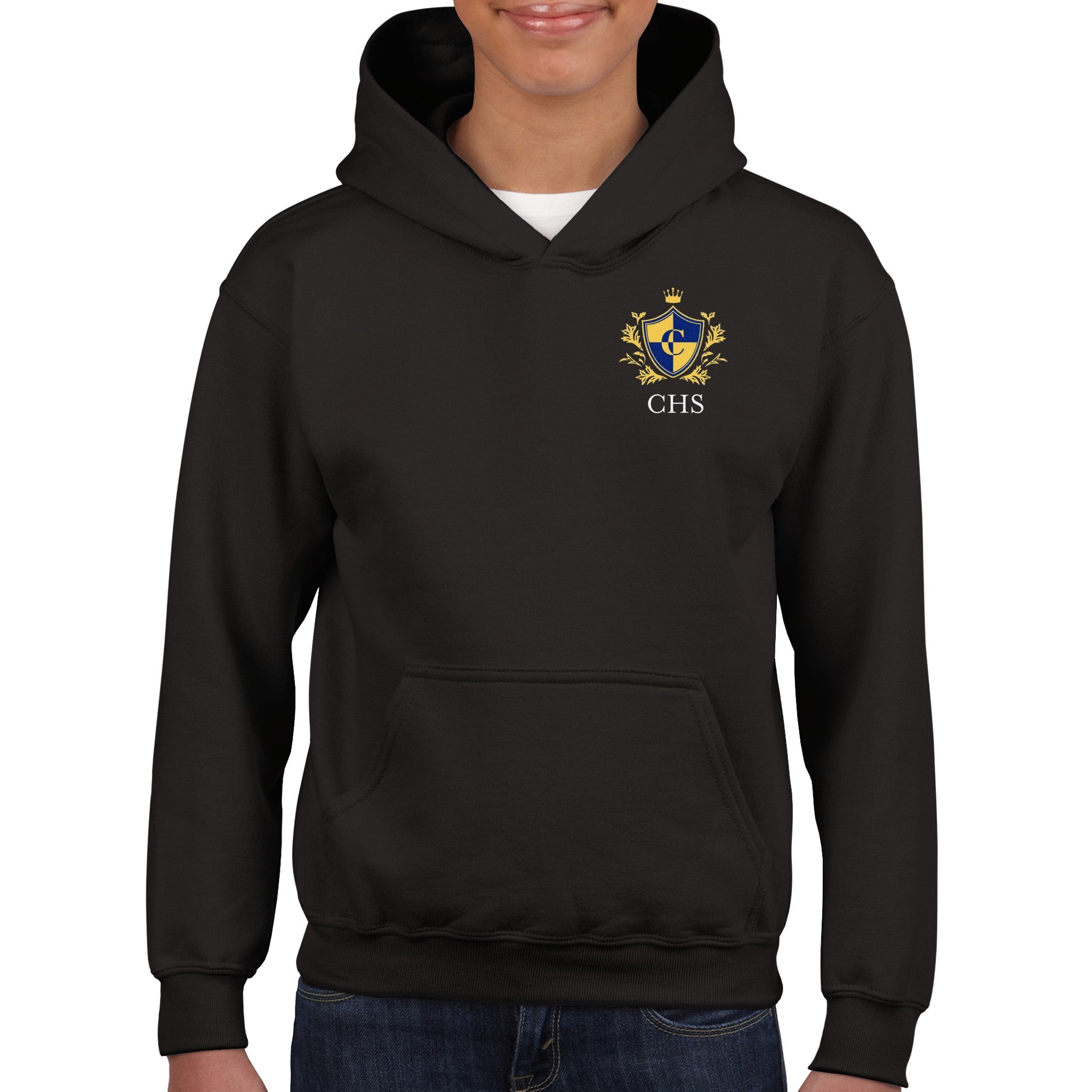 Kids Phoenix Hoodie - Black