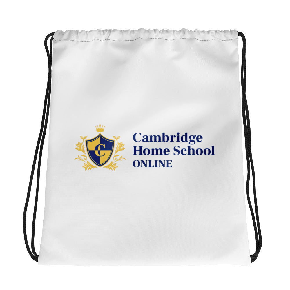 CHS Drawstring Bag White