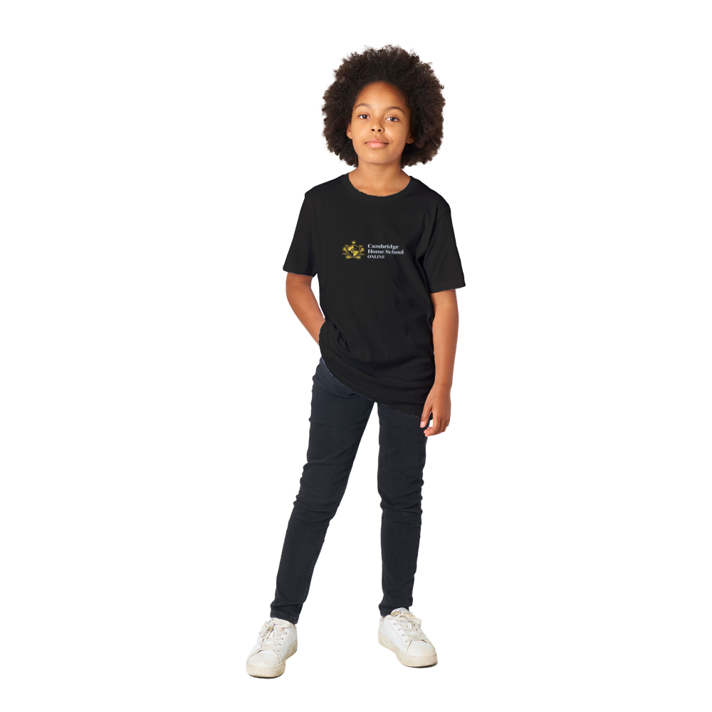 CHS Organic Kids Crewneck T-shirt Navy