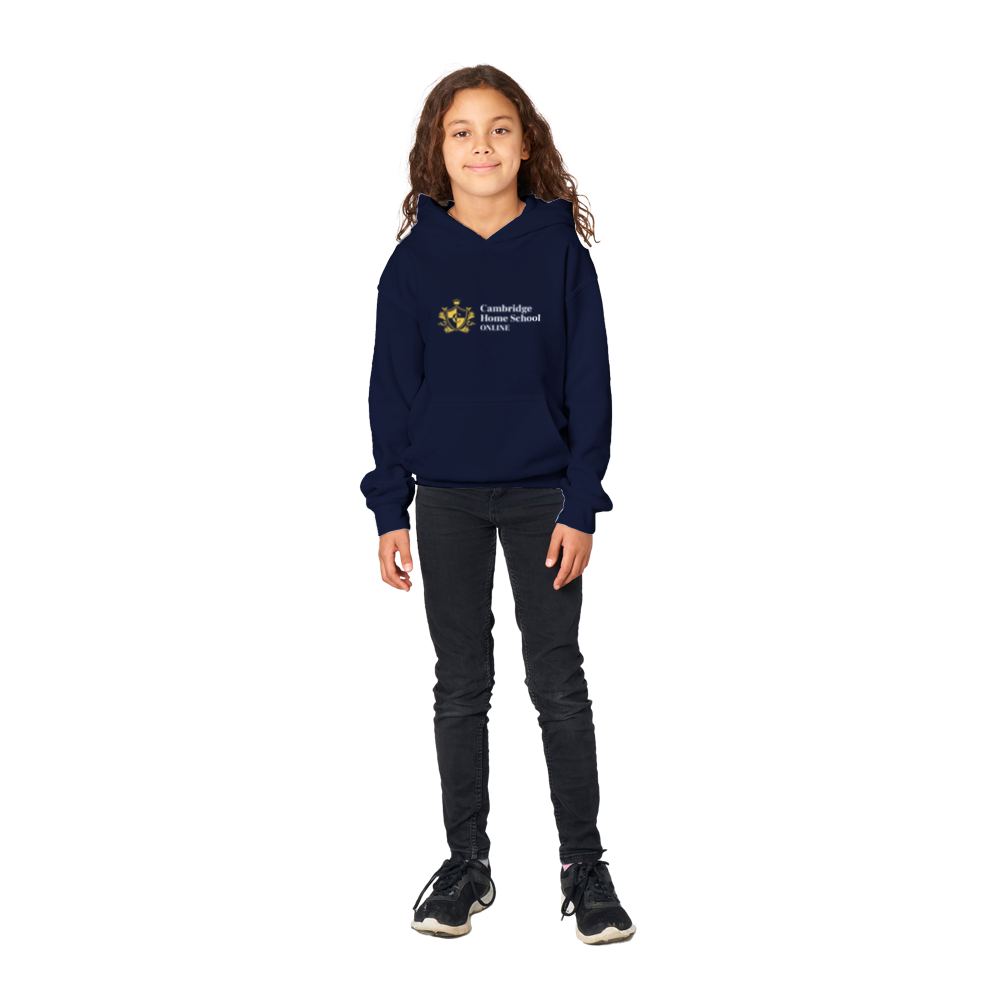 Classic CHS Kids Pullover Hoodie Navy