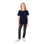 CHS Organic Kids Crewneck T-shirt Navy