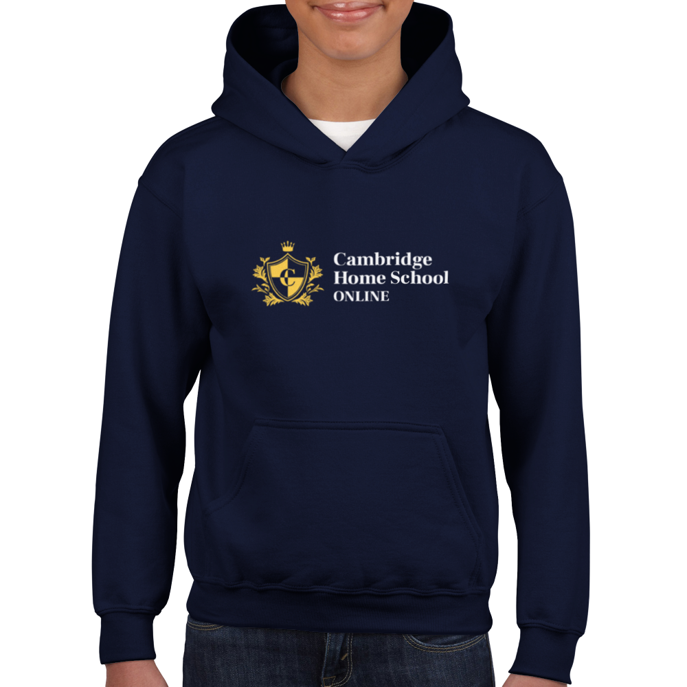 Classic CHS Kids Pullover Hoodie Navy