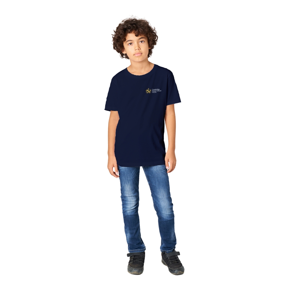CHS Organic Kids Crewneck T-shirt Navy