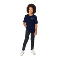 CHS Organic Kids Crewneck T-shirt Navy