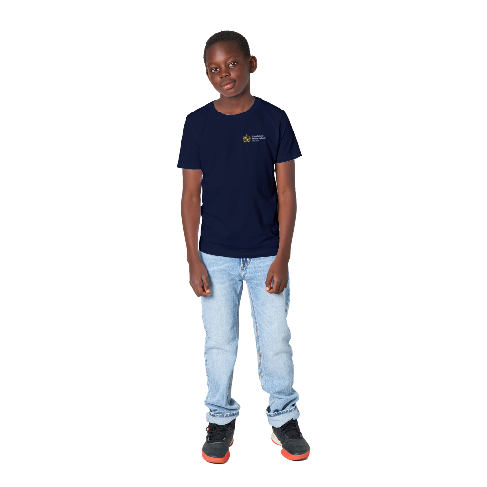 CHS Organic Kids Crewneck T-shirt Navy