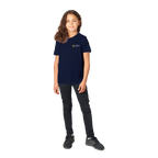 CHS Organic Kids Crewneck T-shirt Navy