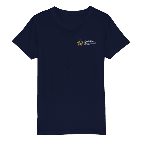 CHS Organic Kids Crewneck T-shirt Navy