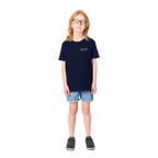 CHS Organic Kids Crewneck T-shirt Navy