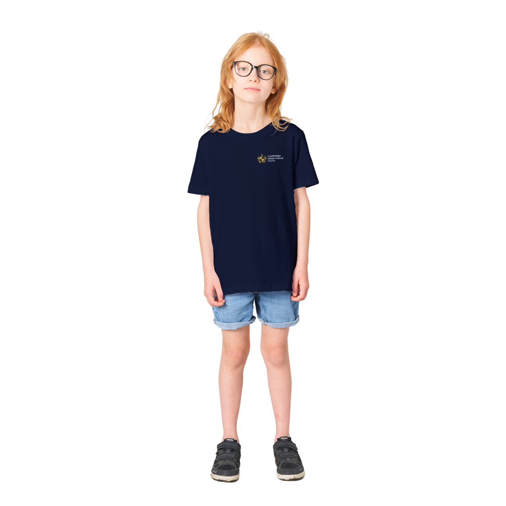 CHS Organic Kids Crewneck T-shirt Navy