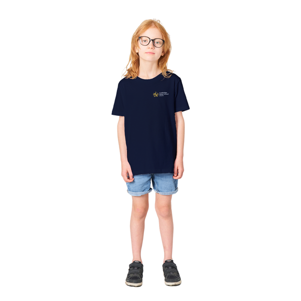 CHS Organic Kids Crewneck T-shirt Navy