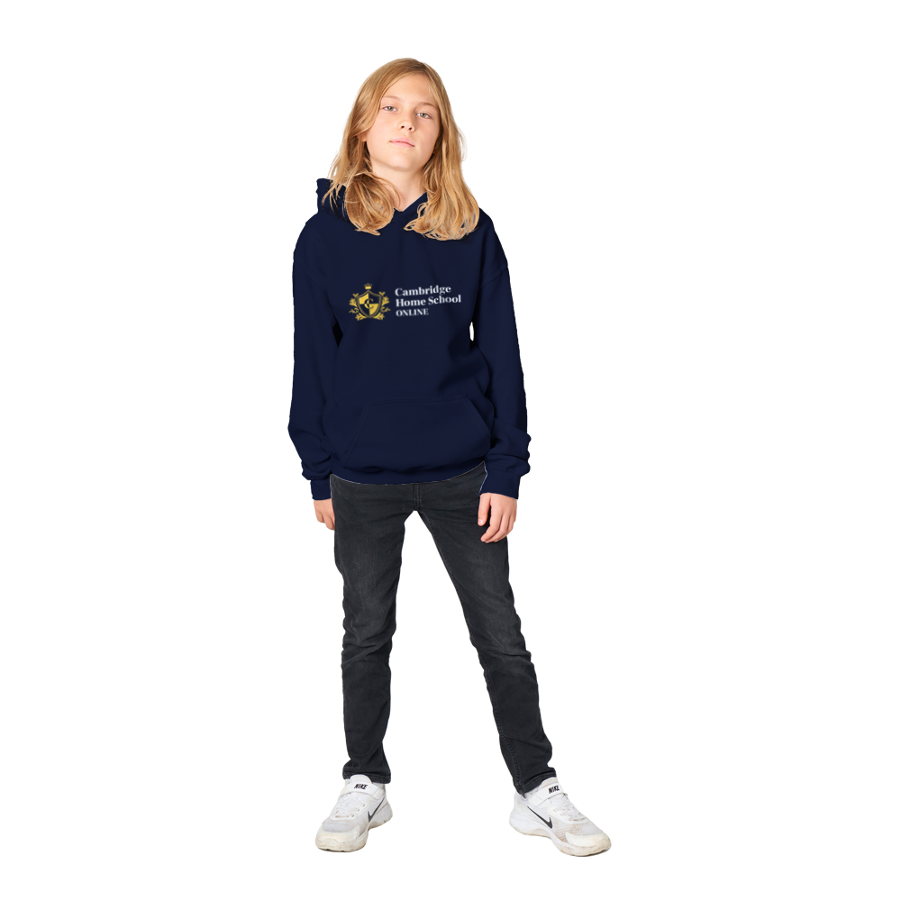 Classic CHS Kids Pullover Hoodie Navy