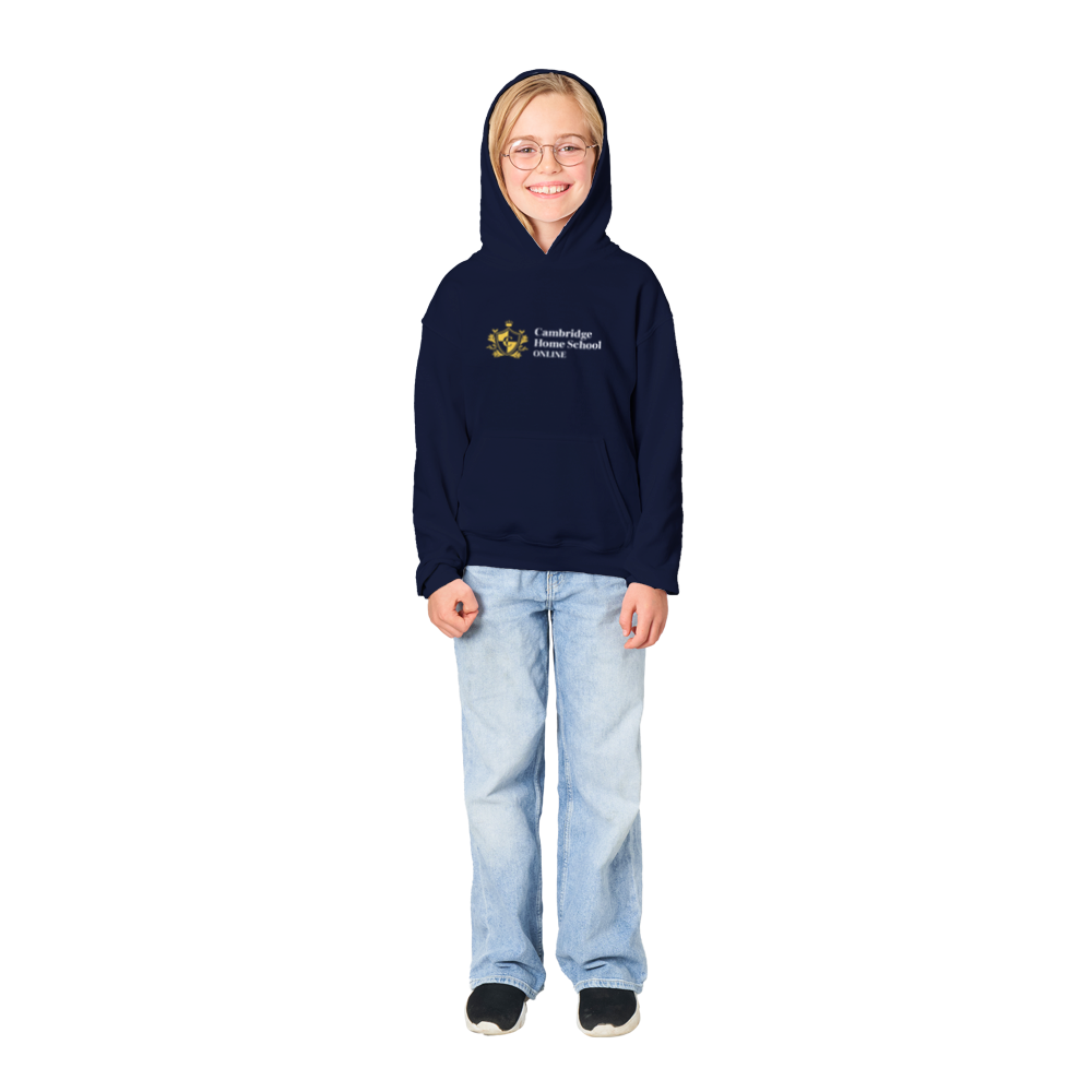 Classic CHS Kids Pullover Hoodie Navy