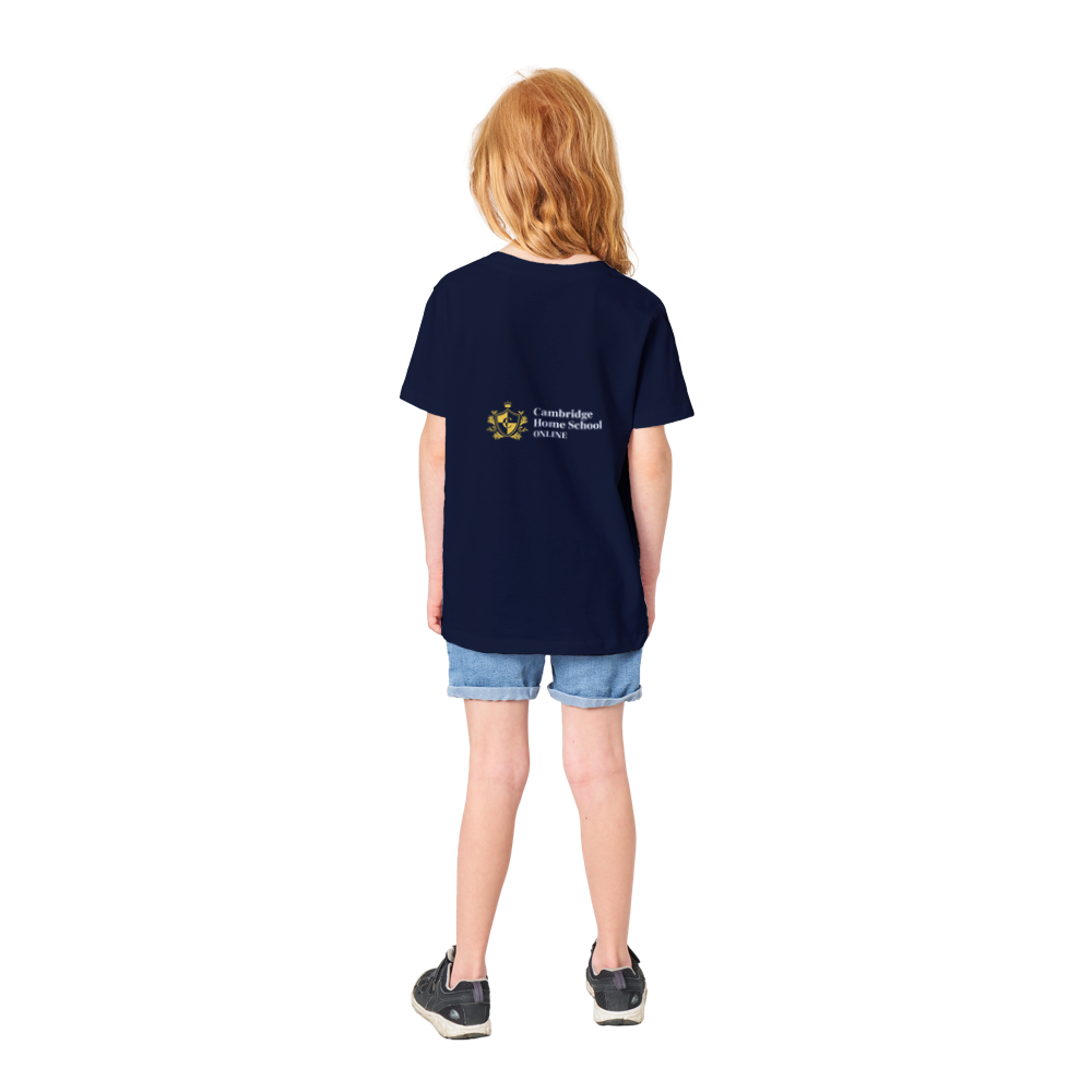 CHS Organic Kids Crewneck T-shirt Navy