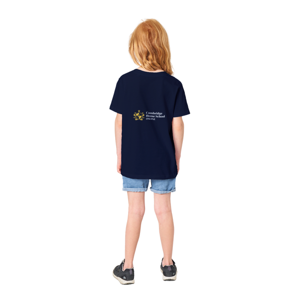 CHS Organic Kids Crewneck T-shirt Navy