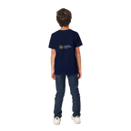 CHS Organic Kids Crewneck T-shirt Navy