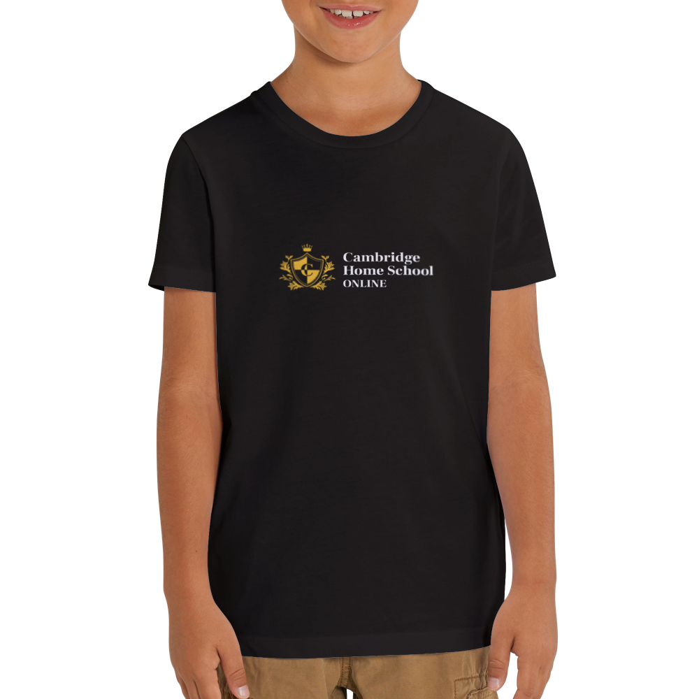 CHS Organic Kids Crewneck T-shirt Navy