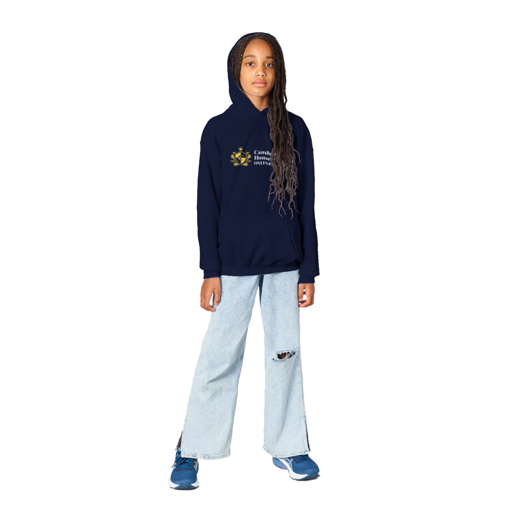 Classic CHS Kids Pullover Hoodie Navy