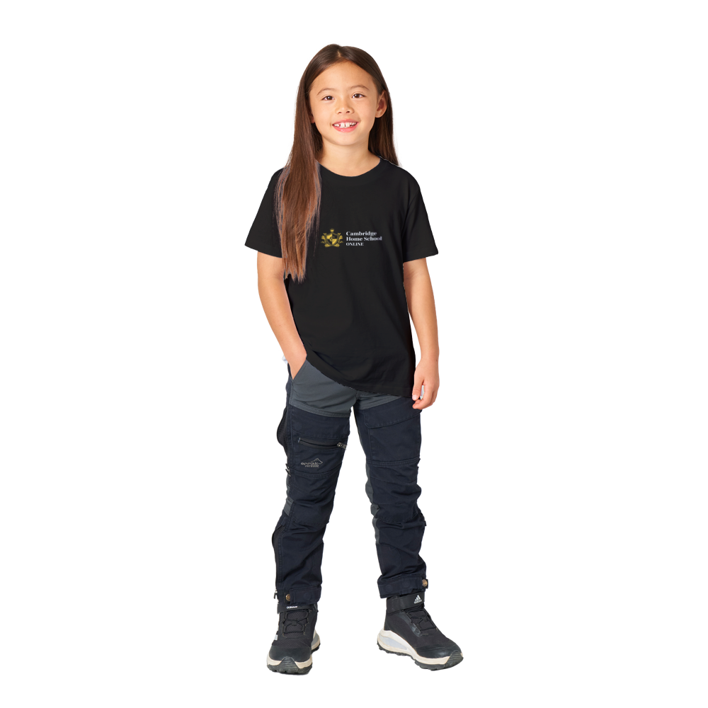 CHS Organic Kids Crewneck T-shirt Navy