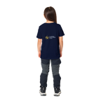 CHS Organic Kids Crewneck T-shirt Navy