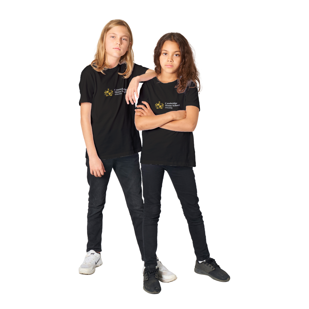 CHS Organic Kids Crewneck T-shirt Navy