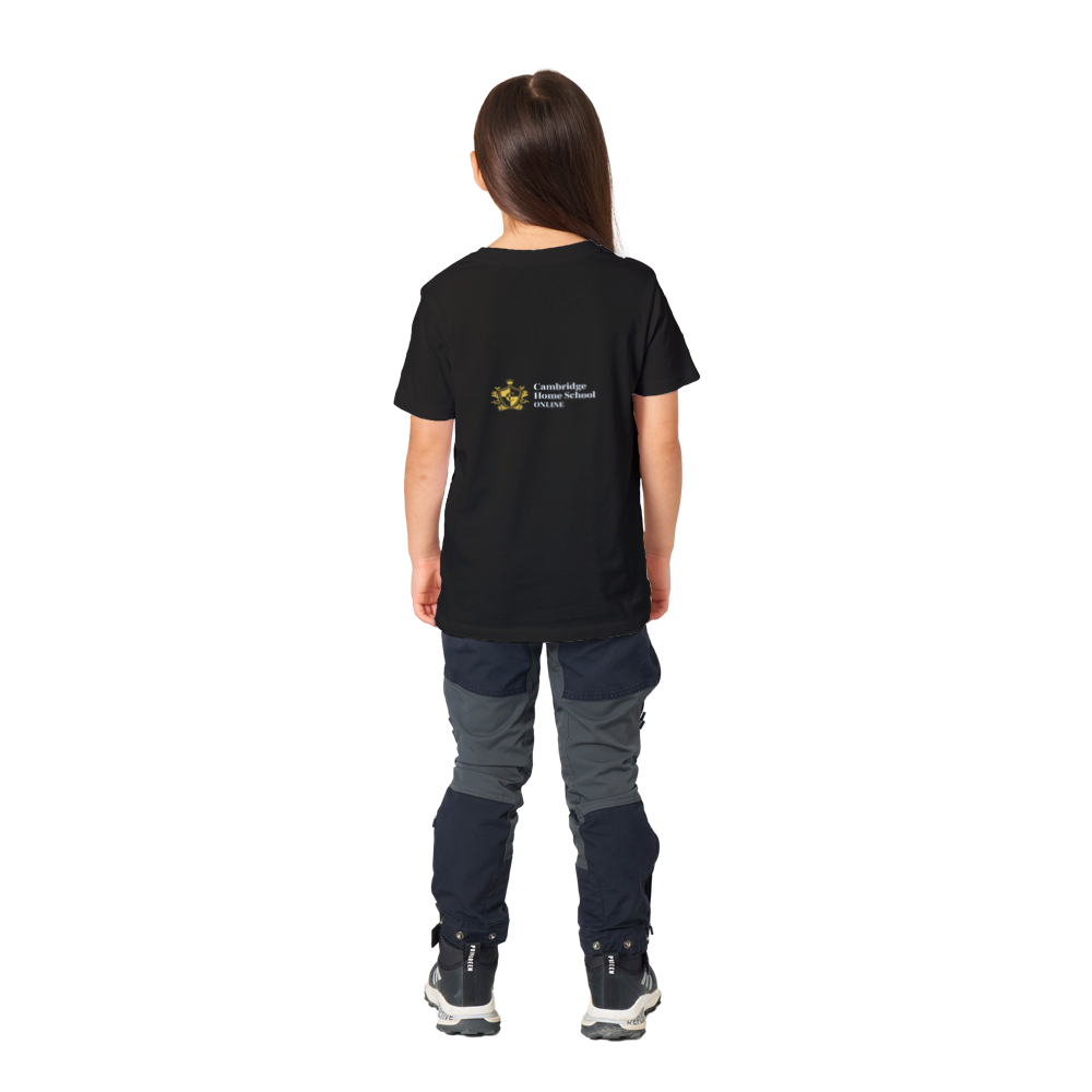 CHS Organic Kids Crewneck T-shirt Navy