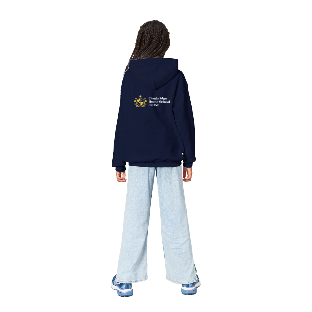 Classic CHS Kids Pullover Hoodie Navy