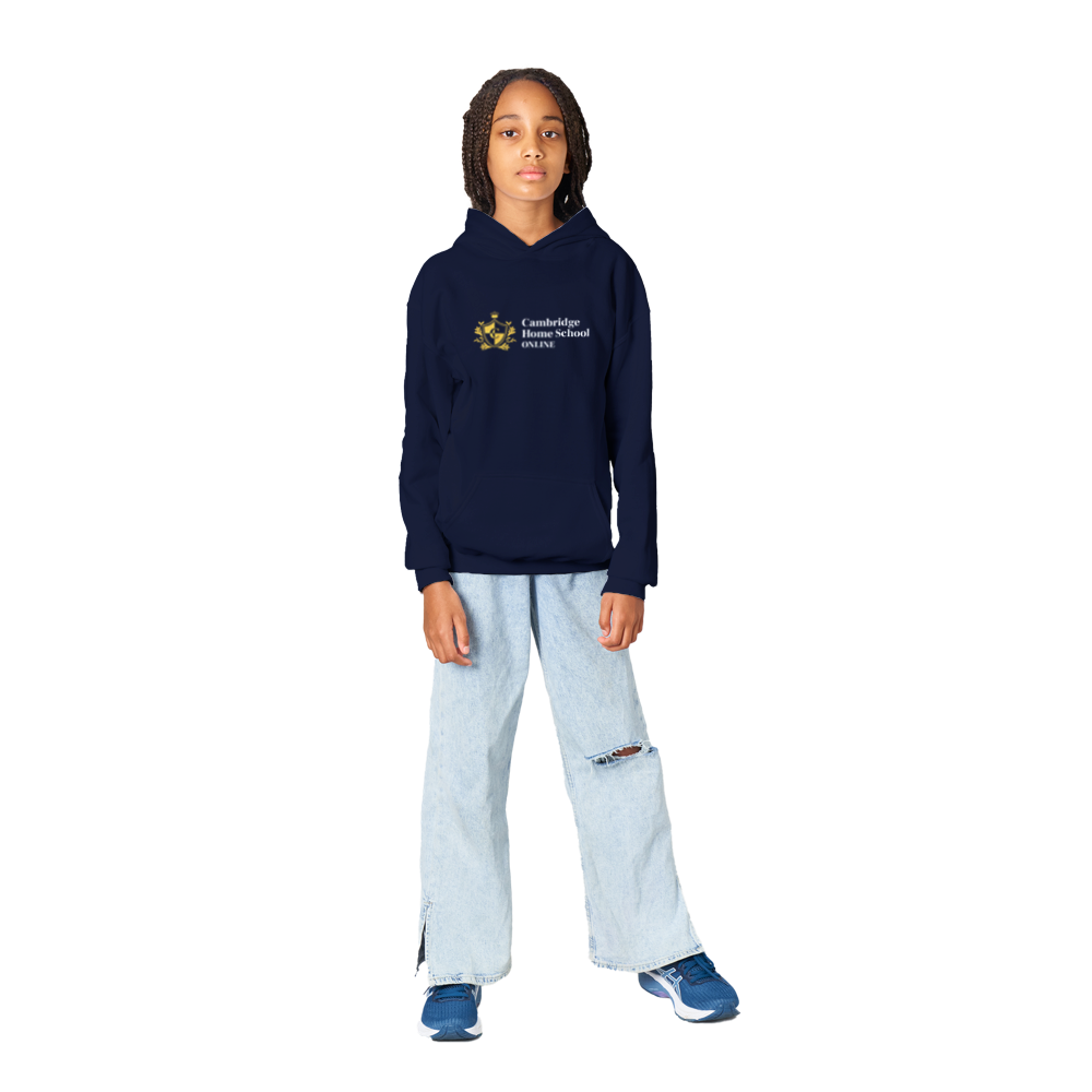 Classic CHS Kids Pullover Hoodie Navy