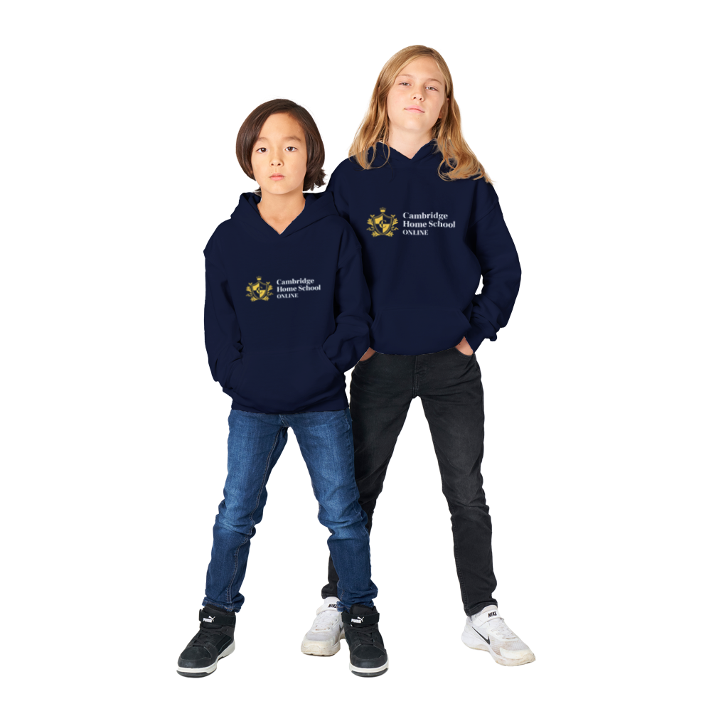 Classic CHS Kids Pullover Hoodie Navy