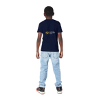 CHS Organic Kids Crewneck T-shirt Navy