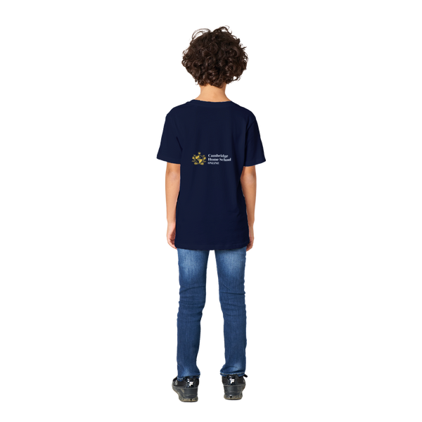 CHS Organic Kids Crewneck T-shirt Navy